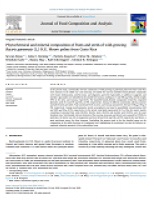 Phytochemical and mineral composition of fruits and seeds of wild-growing Bactris guineensis