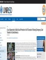 A Lost Opportunity to Build Social Protection for All? Scenarios Following Emergency Cash Transfers in Central America